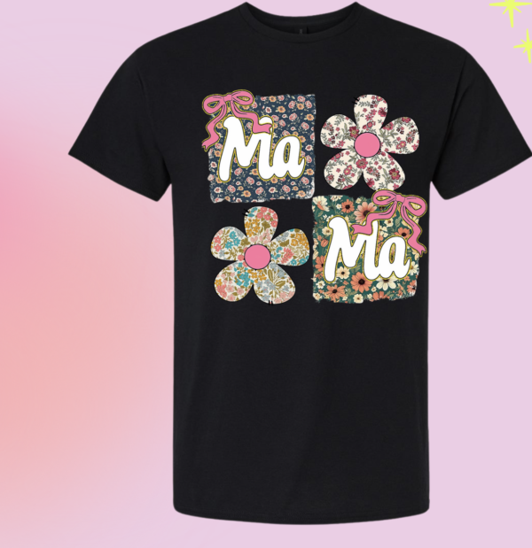 MOTHER, MOM, MOMMY, MAMA  Design on the item of your choice!  Lasting gift for any mother.  61-025 MaMa with flowers